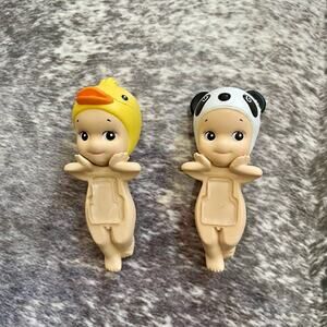 Sonny Angel Hippers Duck and Panda 2 total mini collectible figures animal